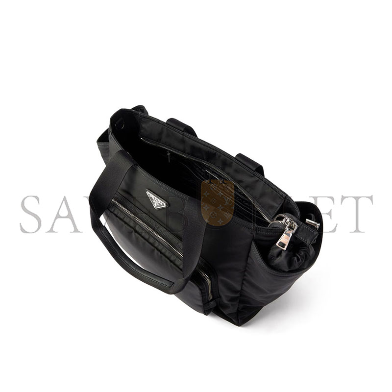 Pra*a re-nylon tote bag (35*30*17cm)